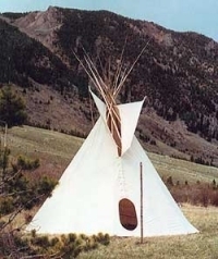 Wall tents, spike tents, tepees and related camping equipment for hunters, outfitters, families and parties