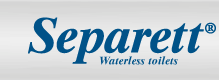 Separett: Waterless composting toilet systems. Separett: Waterless composting toilet systems. Separett: Waterless composting toilet systems.